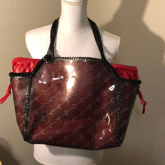 stella mccartney transparent tote